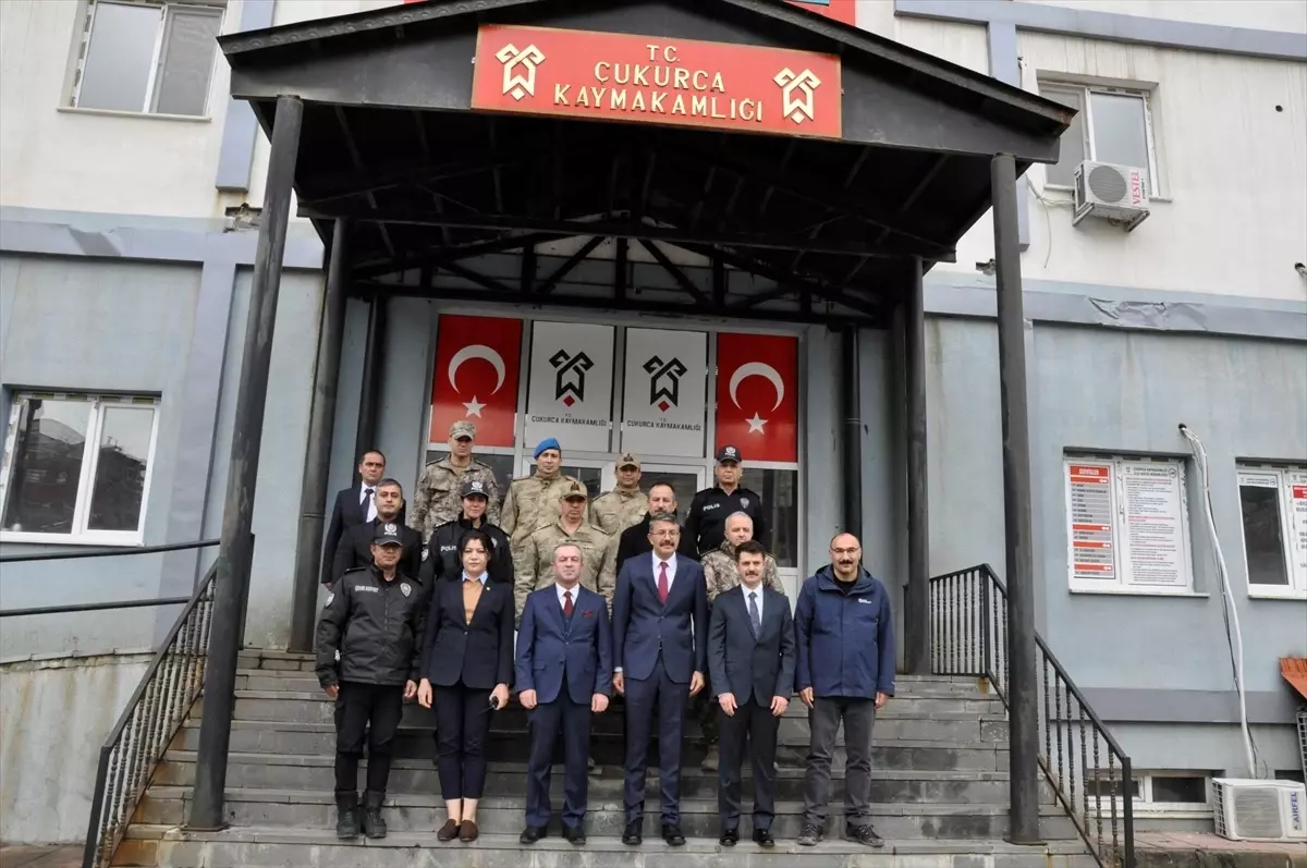 İçişleri Bakan Yardımcılığına atanan Hakkari Valisi Çelik’ten veda ziyaretleri