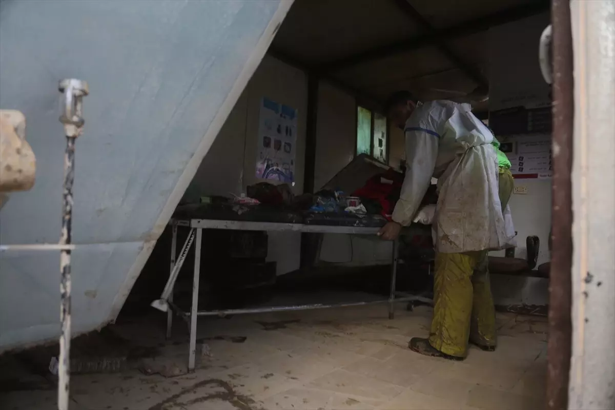 İdlib’de Sel Felaketi: Hastane Kullanılamaz Hale Geldi