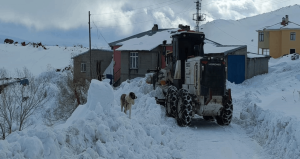 Iğdır’da 14 köy yolu kardan ulaşıma kapandı