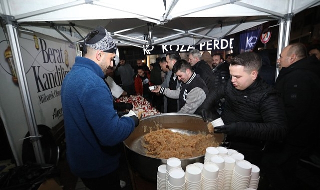 İnegöl Belediyesi’nin Kandil Geleneği Lazlar Camii’nde Devam Etti