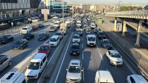 İstanbul’da Trafik Yoğunluğu Yüzde 85
