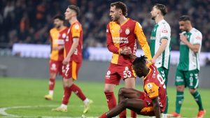 Juventus’a 5 atan Galatasaray, Konyaspor’a mağlup oldu