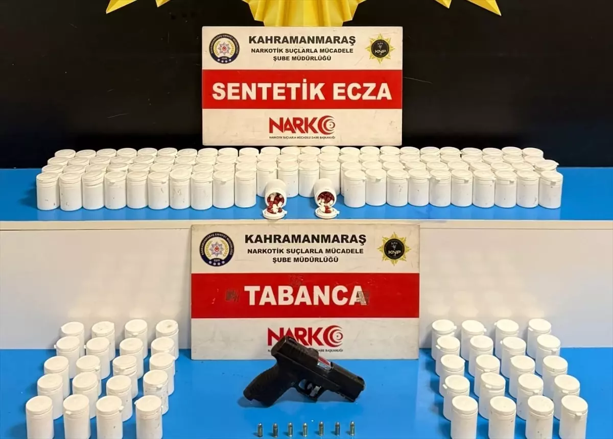 Kahramanmaraş’ta Uyuşturucu Operasyonu: 3 Tutuklama