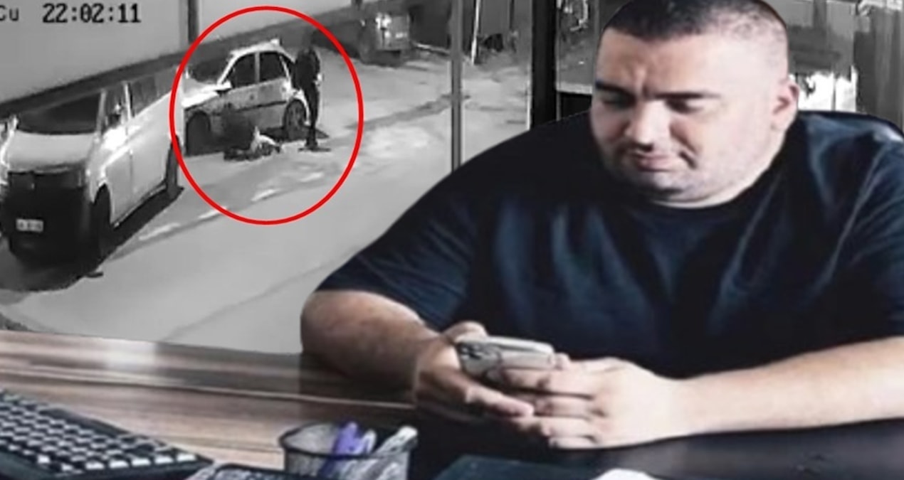 Kahvehane çıkışı saldırının görüntüleri ortaya çıktı