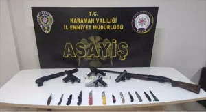 Karaman’da 70 Suçlu Gözaltına Alındı