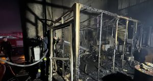 Karaman’da fabrikada çıkan yangın söndürüldü