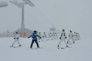 Kars’ta Askerlere Kış Eğitimi
