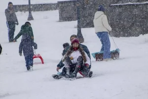 Kars’ta Karla Eğlence