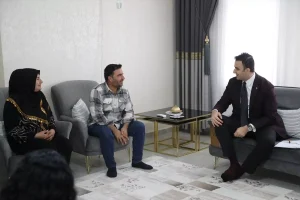 Kaymakam İmrak’tan Hane Ziyareti