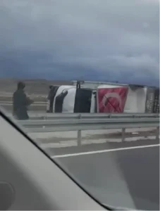 Kayseri’de Kuvvetli Rüzgar Hasara Neden Oldu