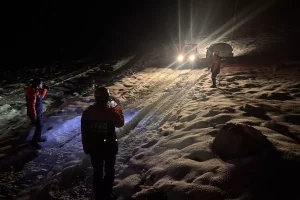 Kayseri’de Mahsur Kalan İşçiler Kurtarıldı