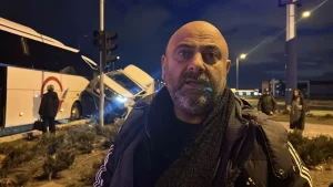 Kayseri’de Otobüs ve Kamyonet Çarpıştı