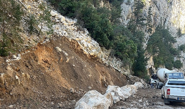 Kemer’de altyapı çalışmaları
