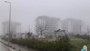 Keşan’da Sabah Sisi Hayatı Olumsuz Etkiledi