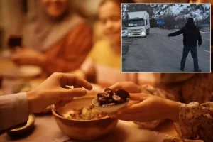 Kırıklı Köyü’nde İftar Geleneği Devam Ediyor