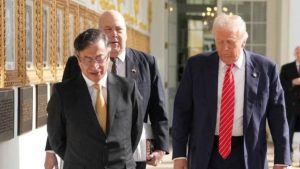 Kolombiya Devlet Başkanı Petro Gustavo, Donald Trump ile bir araya geldi