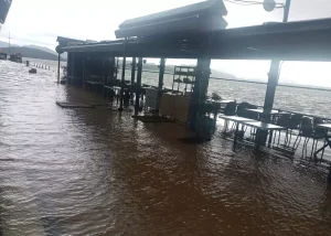 Köyceğiz’de Şiddetli Yağış Sel Oluşturdu