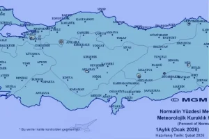 Kuraklık haritası son yağışlarla yeşile döndü