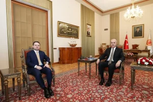 Kurtulmuş, Bakan Gürlek’i Kabul Etti