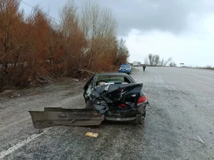Malatya’da devrilen otomobildeki 5 kişi yaralandı