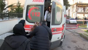 Maltepe’de Oto Tamirhanesinde Yangın