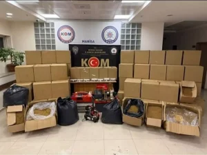 Manisa’da Kaçak Tütün Operasyonu