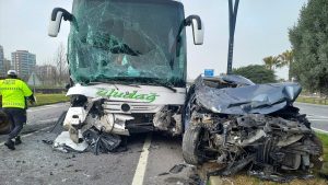 Manisa’da zincirleme kaza: 6 yaralı