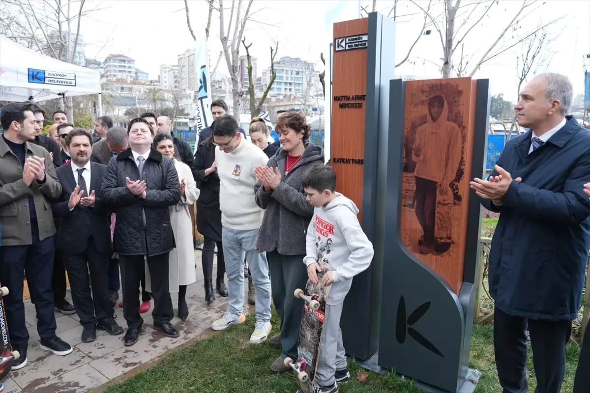 Mattia’nın Anısına Kaykay Parkı Açıldı