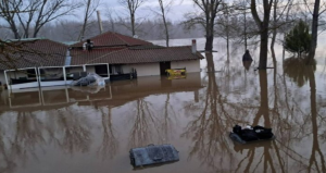 Meriç nehir taştı onlarca köy su altında