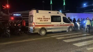 Mersin’de yaya geçidinde feci kaza