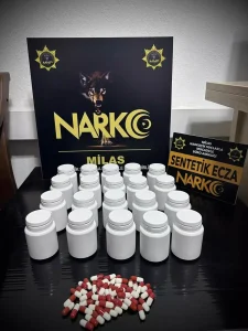 Milas’ta Sentetik Ecza Operasyonu