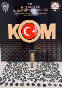 Muş’ta Tarihi Eser Operasyonu