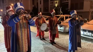 Nevşehir’de Sahurda Mehter Coşkusu