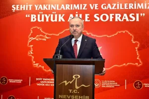 Nevşehir’de şehit aileleri ve gaziler için iftar programı düzenlendi