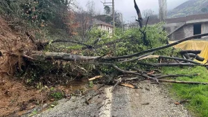 Ödemiş’te Heyelan: Otomobil Toprak Altında Kaldı