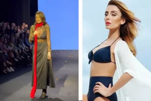 Özge Ulusoy’un podyumda yaşadığı talihsiz anlar korkuttu