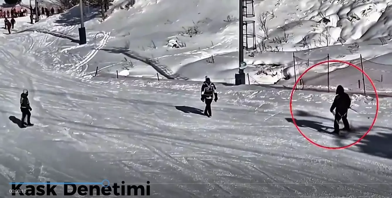 Palandöken’de Kayak Denetimi: 62 Kişiye 229 Bin TL Ceza