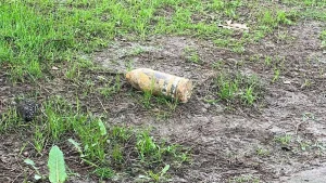 Piknikte Bulunan 110 Yıllık Top Mermisi Müzeye Teslim Edildi