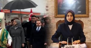 Polise şemsiye tutturan Kaymakam sessizliği bozdu!