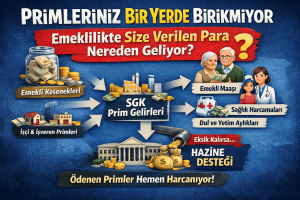 Primleriniz Bir Yerde Birikmiyor: Emeklilikte Size Verilen Para Nereden Geliyor?