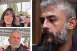 Rol arkadaşları Kanbolat Görkem Arslan’ı gözyaşlarıyla uğurladı