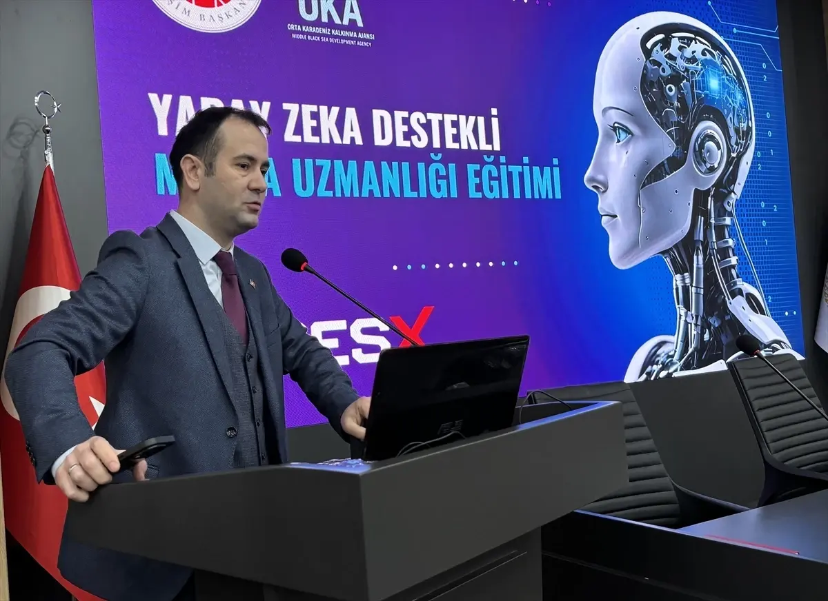 Samsun’da Yapay Zeka Medya Eğitimi Başladı