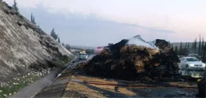 Şanlıurfa’da TIR Kazası: Sürücü Yangında Hayatını Kaybetti