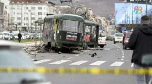 Saraybosna’da Tramvay Kazası: 1 Ölü, 2 Yaralı