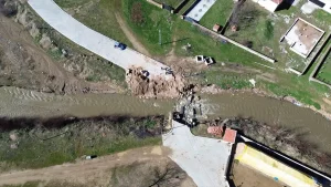 Saraykent’te Sel Sonrası Köprü Yıkıldı