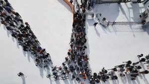Sarıkamış Kayak Merkezi’nde yoğunluk