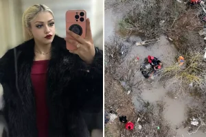 Sel sularına kapılan otomobilden kaçan şüpheli aranıyor