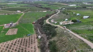 Seldeki Feci Kaza Dronla Kaydedildi