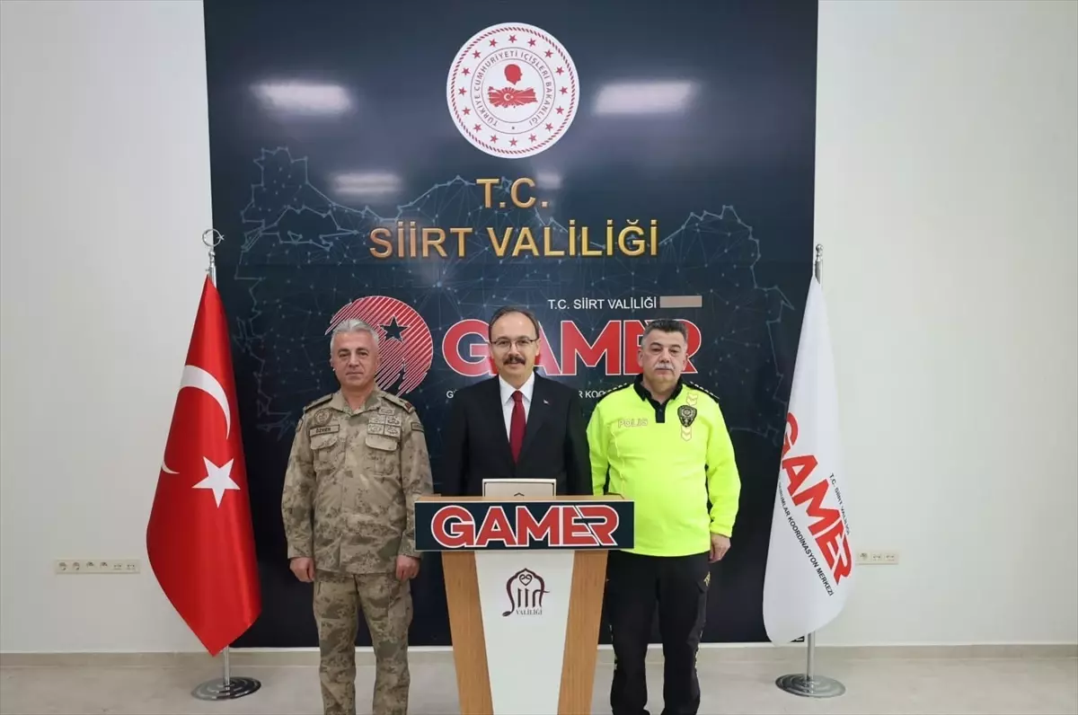 Siirt’te Güvenlik Değerlendirme Toplantısı