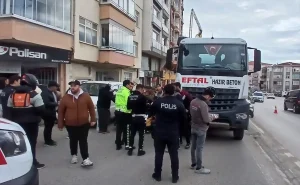 Sinop’ta Beton Mikseri Yaşlı Adamı Yaraladı